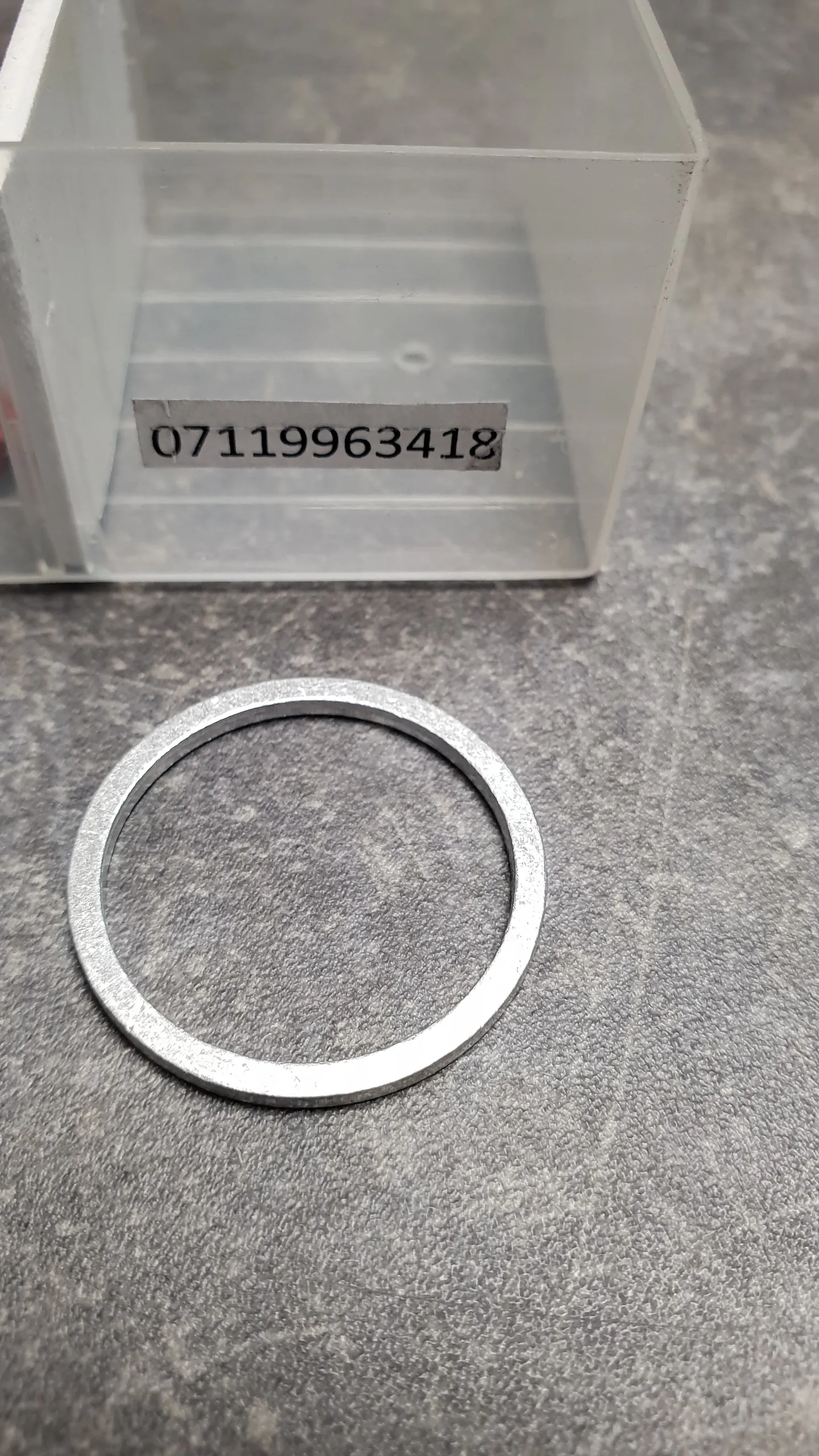 Кольцо уплотнительное натяжителя цепи ГРМ M40-M44,M50-M54 (E36,E46,E34,E39,E60) (7-17)