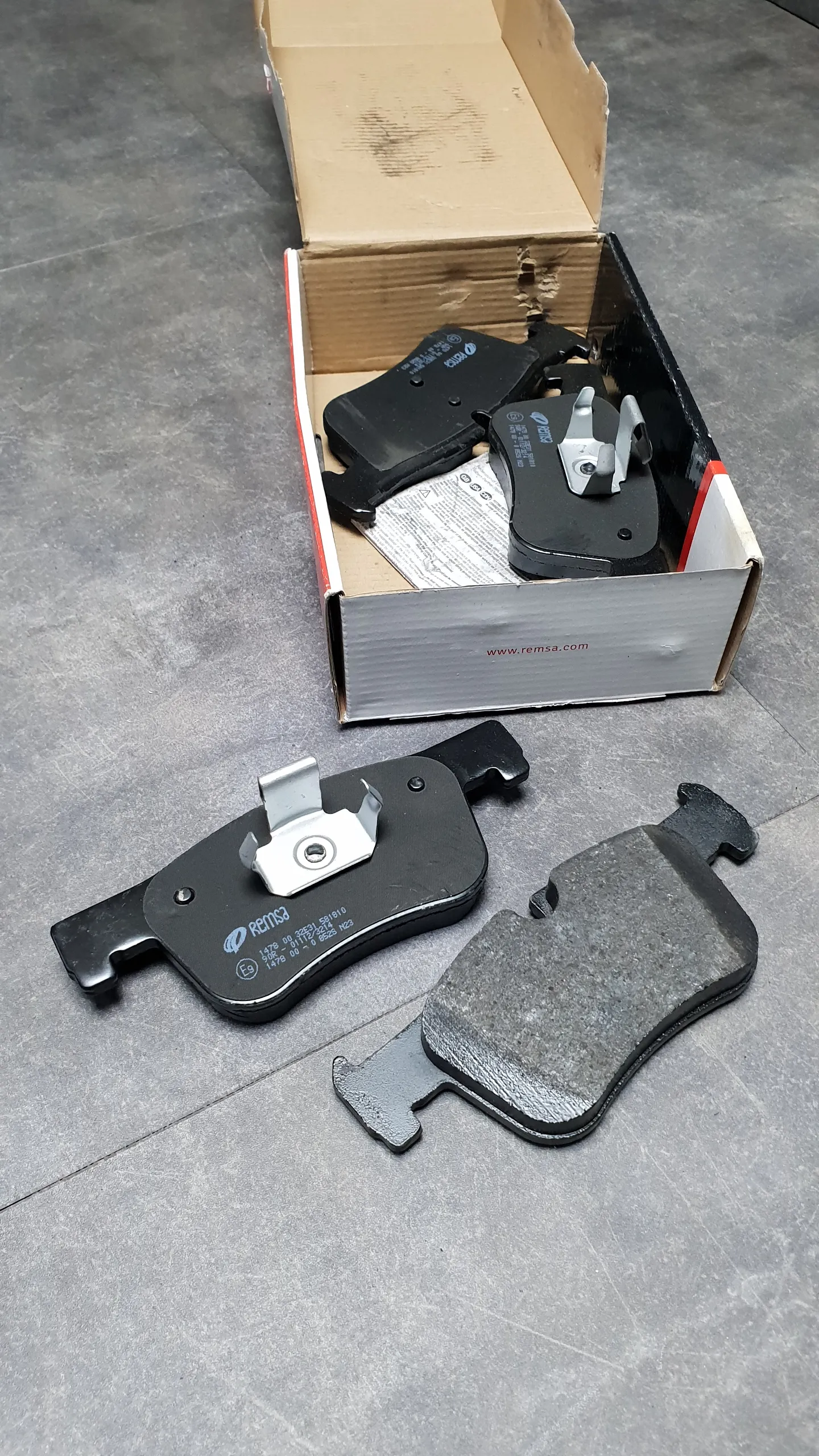 Колодки тормозные пер  F20,F21,F30 - 36 (1.6 - 2.0) см ВИН