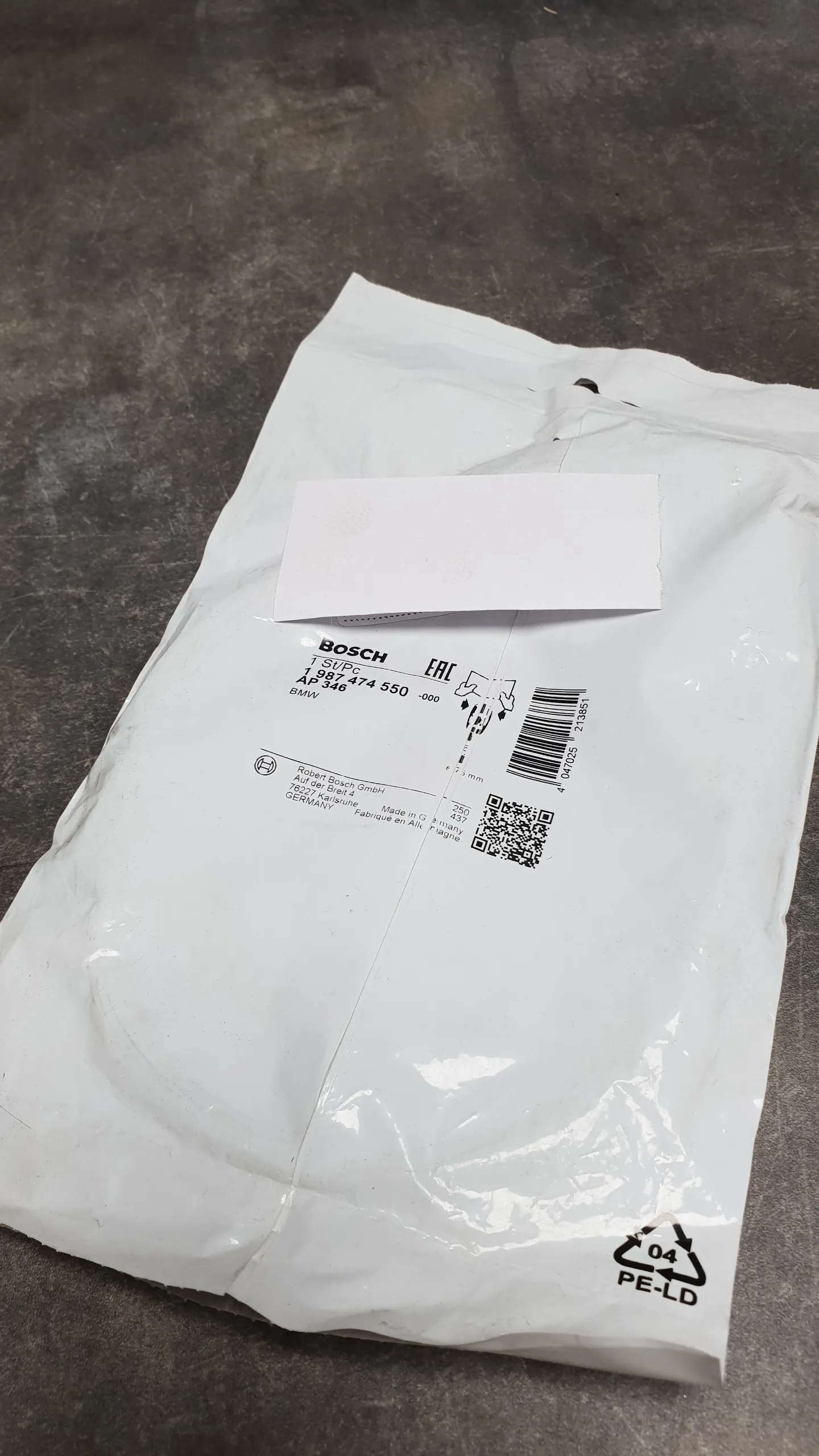 Датчик износа торм. колодок передн. F20,F21,F22,F30-F36,F80M3,F82M4,F83M4