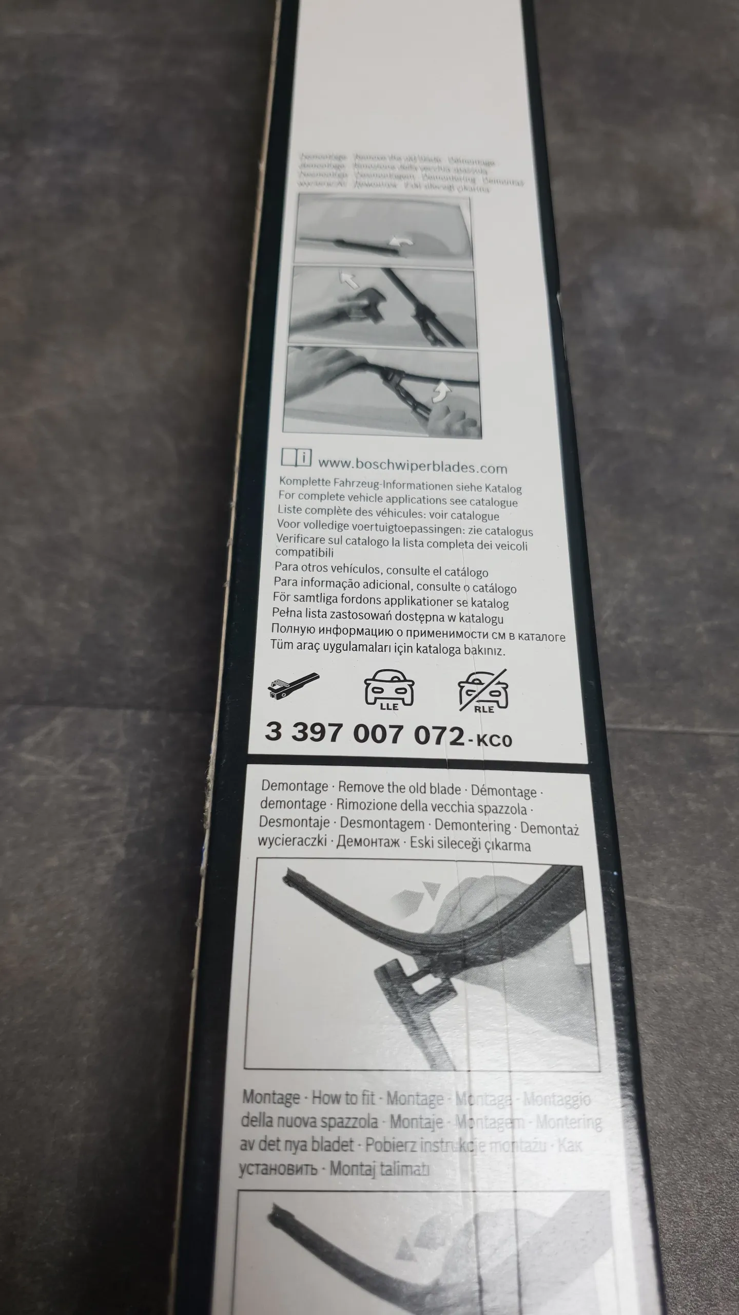 Комплект щеток E90 [до 09.2009] (бескаркасные)