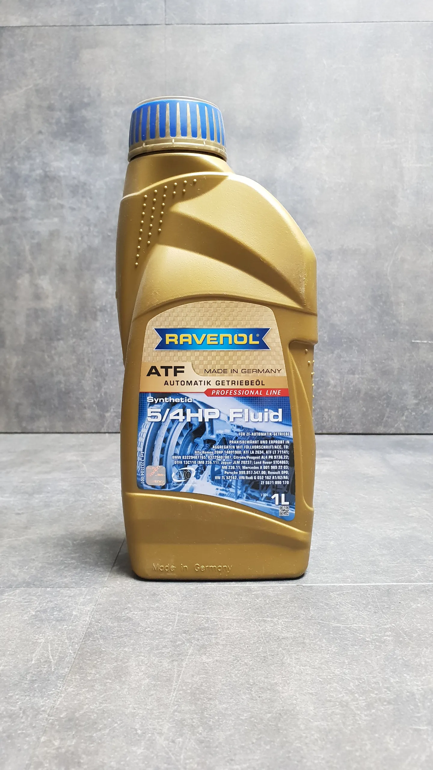 Масло трансмиссионное ATF 5/4HP Fluid ZF [Аналог LT 71141] - 1л