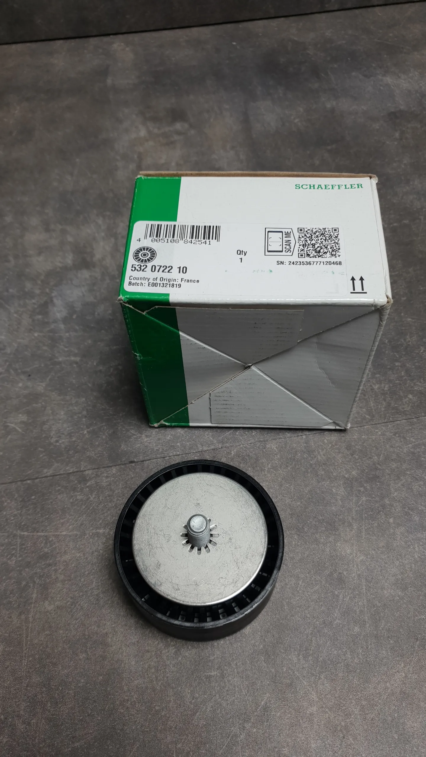 Ролик обводной N55B30 F07,F10,F01,X5 E70,X5 F15 [№6 / Adaptive Drive]