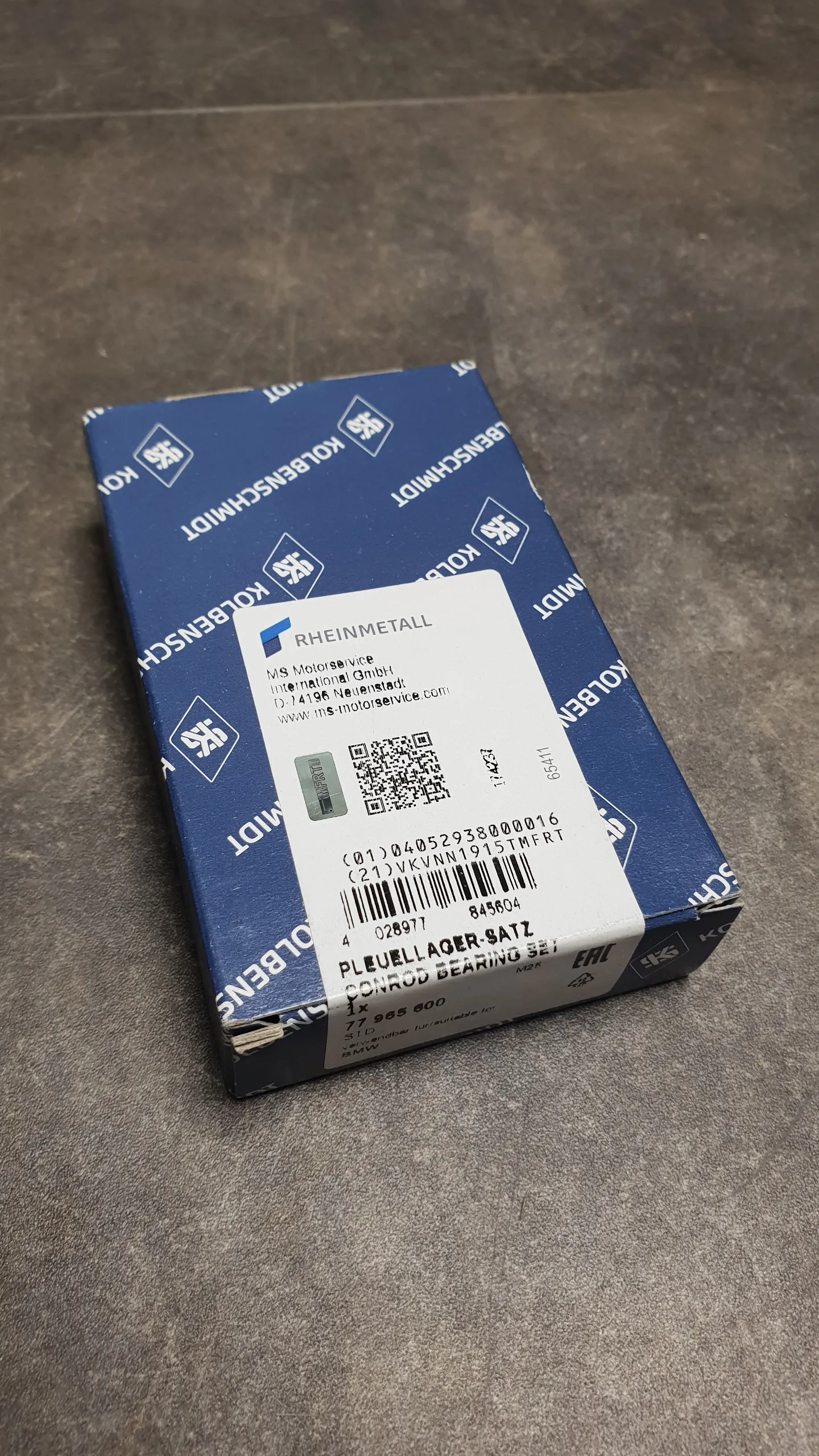 Вкладыши Шатунные N20,N26 STD