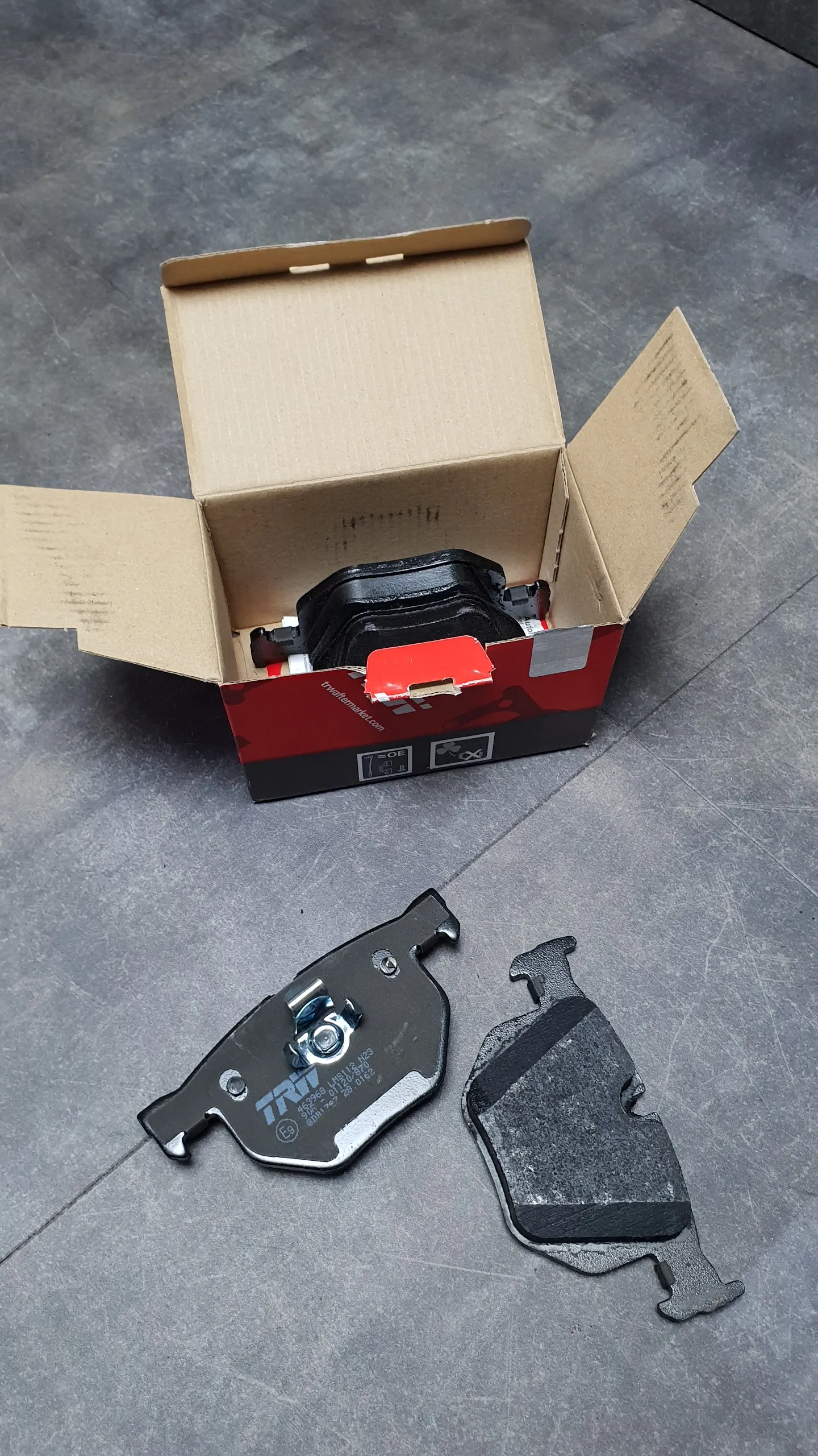 Колодки тормозные зад  E60/E63 (520, 525)